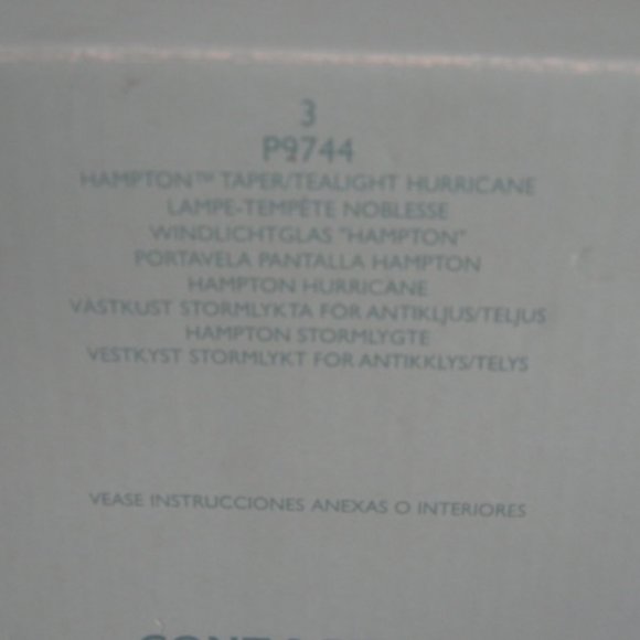 PartyLite Hampton Taper/Tealight Hurricane - Picture 6 of 6